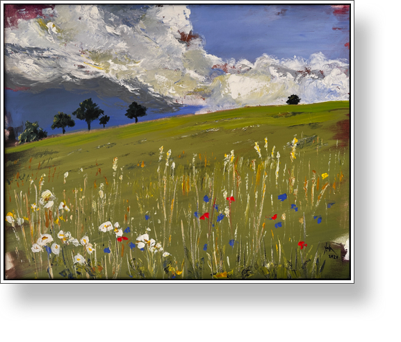 Heeselicht Pleinair 1
Acryl/Leinwand
75 x 100 cm, 2024