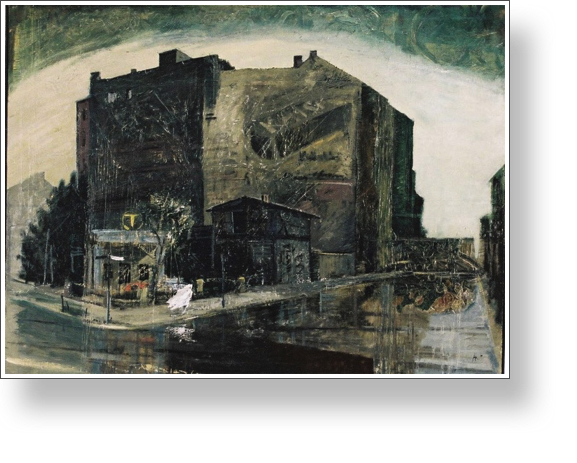 Prenzlauer Berg
Öl/Leinwand
97 x 131 cm, 1994